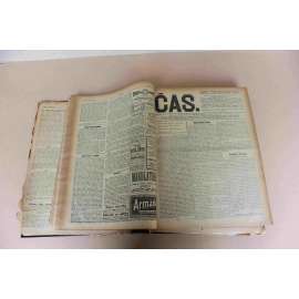 Čas. List věnovaný veřejným otázkám 1909, roč. XXII. (říjen-prosinec) [noviny, deník realistů - Herben, Masaryk, Cyril Dušek mj.Intervence koruny, Hustopeč, Nová situace)