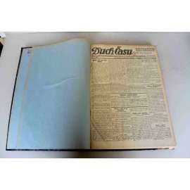 Duch Času. Časopis Československé sociální demokracie pro Moravu a Slezsko 1921, roč. XXIII. (Sociální demokracie, první republika, mj. Otázka odzbrojení, President Masaryk v Plzni, Bankrot bolševické politiky v Rusku, Oslava 28. října)