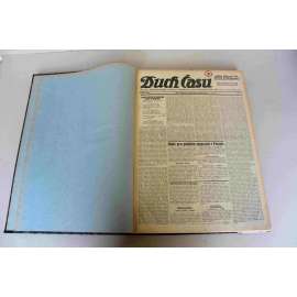 Duch Času. Časopis Československé sociální demokracie pro Moravu a Slezsko 1923, roč. XXV. (Sociální demokracie, první republika, mj. Itálie pro politiku spojenců v Poruří, O mír na východě, O mír s Tureckem [Atatürk], Charlotta Masaryková zemřela)