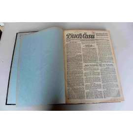 Duch Času. Časopis Československé sociální demokracie pro Moravu a Slezsko 1921, roč. XXIII. (Sociální demokracie, první republika, mj. Karla Posledního výlet do Maďarska [císař Karel I.], Řecko-turecká válka [Atatürk], Dělnická olympiada, 1. máj)