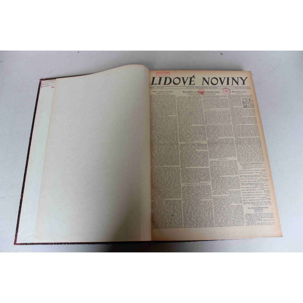 Lidové noviny 1949, roč. 57 (říjen-prosinec) (deník, komunismus, mj. Dukla, brána svobody; Mao Ce-Tung; Německá demokratická rep. ustavena; F. Chopin, 28. říjen, František Halas úmrtí, Nový věk lidstva)