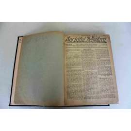 Sociální Demokrat 1919-1920, roč. I. (únor) (noviny, deník, první republika, mj. Pravda o ruské revoluci; Tatar, Čech a Kirgiz-bolšvik, POzdrav poraženým v Budapešti, Marxismus a marxobijci, Zbahnění revoluce, 28. října)