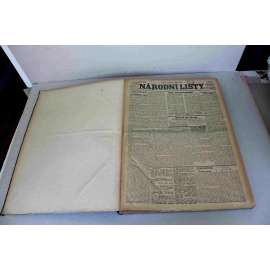 Národní listy 1926, roč. 66 (leden-únor) (noviny, deník, první republika, mj. Generál Jan Syrový, Mussolini, Maďarský skandál - falešné peníze ČSR, Zahradní město Spořilov, Epochální objev českého assyriologa [Hrozný], Písek)