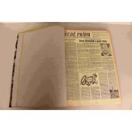 Rudé právo 1945 (listopad-prosinec) (deník, druhá světová válka, komunismus, mj. Aby zestátnění bylo požehnáním, Košický vládní program, Jan Šverma, R. Slánský - Další rozvoj naší demokratické a lidové revoluce, Váleční zločinci před soudem v Norimberku)