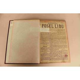 Západočeský posel lidu 1896, roč. III. (leden-prosinec) (časopis, Plzeň, politika, mj. České státní právo, Jak se stáváme socialisty?, Stávka bednářů v pivovaře, Ku dni proletáře - 1. máj, Cukerní lichváři)