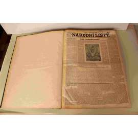 Národní listy 1932, roč. 72 (leden-březen) (noviny, deník, první republika, mj. Německé reparační naděje se zmenšily, Indický boj [Gandhí], Hitler čeká na Hugenburga, Hitler ohlásí kandidaturu na úřad říšského presidenta, Briand zemřel, Mostecká stávka)