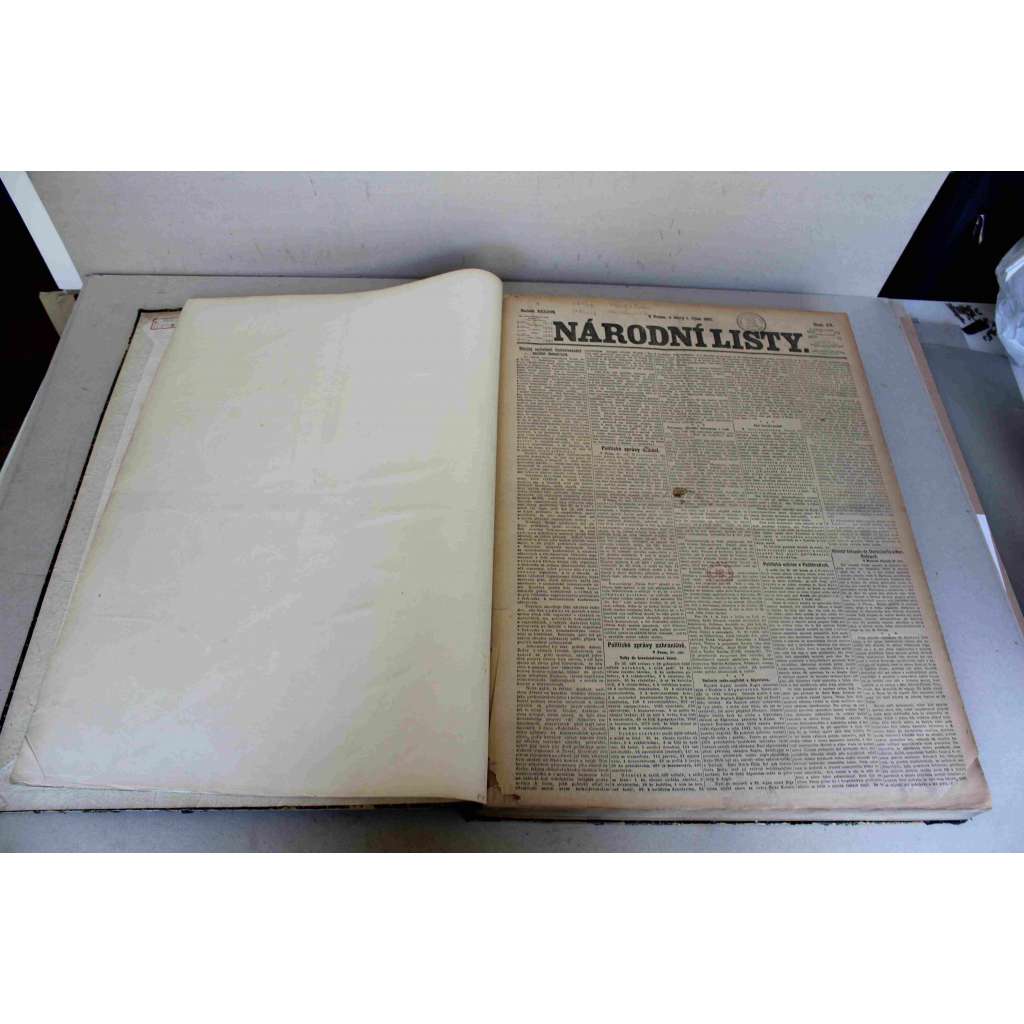 Národní listy 1907, roč. 47 (říjen-prosinec) (noviny, deník, Rakousko-Uhersko, mj. Poslanec dr. Kramář v Praze, Němci na sněmu a po něm, Choroba panovníkova [František Josef I.], O teskných Vánocích, Björnsonovo jubileum)