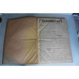Národní listy 1924, roč. 64 (červenec-srpen) (noviny, deník, první republika, mj. Kontrola Německa, Maršál Foch o Polsku, Pařížská Olympiada, Mussolini, J. Pekař - O vině na válce; Ignát Herrmann)