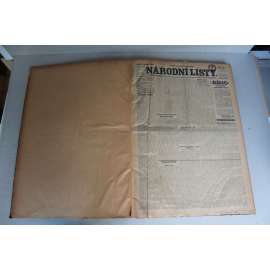 Národní listy 1924, roč. 64 (květen-červen) (noviny, deník, první republika, mj. Svátek práce, Památce Štefánikově, Před volbami Francie, Porady Mussoliniho s Benešem, Náš vzduch - naše moře, Benzinová aféra před soudem)