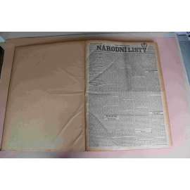 Národní listy 1922, roč. 62 (leden-únor) (noviny, deník, první republika, mj. Evropa a bolševické Rusko, Konference v Cannes, I židé se zříkají Trockého, Soutěž o maďarský trůn, Sklářská výstava Hradec Králové, Německé reparace) Národní listy 1922, roč. 62 (leden-únor) (noviny, deník, první republika, mj. Evropa a bolševické Rusko, Konference v Cannes, I židé se zříkají Trockého, Soutěž o maďarský trůn, Sklářská výstava Hradec Králové, Německé reparace)