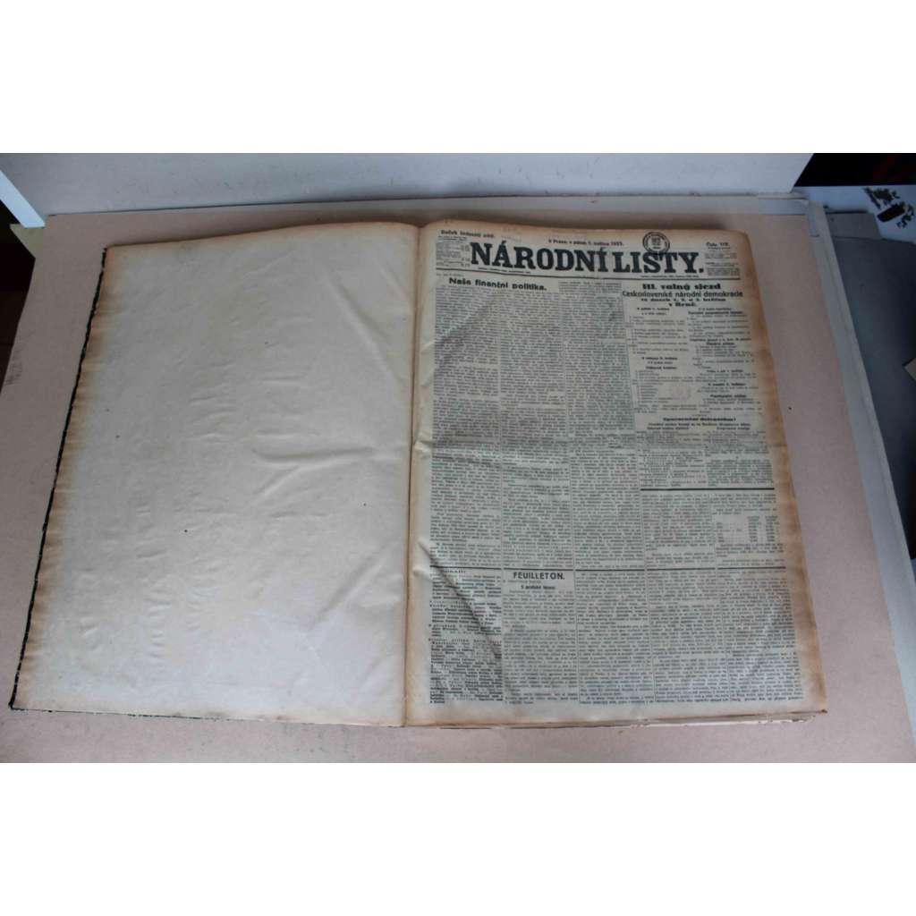Národní listy 1925, roč. 65 (květen-červen) (noviny, deník, první republika, mj. Naše finanční politika, Kolín, Sjezd Českoslov. národní demokracie v Brně, Dohoda s Polskem, Maroko - Francie, Opět vojenský převrat v Řecku?) Národní listy 1925, roč. 65 (květen-červen) (noviny, deník, první republika, mj. Naše finanční politika, Kolín, Sjezd Českoslov. národní demokracie v Brně, Dohoda s Polskem, Maroko - Francie, Opět vojenský převrat v Řecku?)
