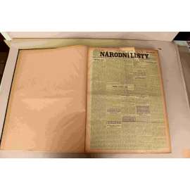 Národní listy 1933, roč. 73 (leden-březen) (noviny, deník, první republika, mj. Hitler nastoupil na kancléřský úřad, Hitler provede nové volby, Daladier a Hitler, Konflikt Gdanska s Polskem, Malá dohoda - Francie)