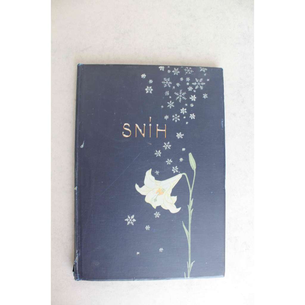 Sníh (poezie; ilustrace Viktor Olíva, secesní vazba)