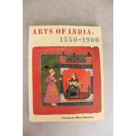 The Arts of India, 1550-1900 (Umění Indie, malířství, sochařství, nábytek, keramika, koberec, šperky)