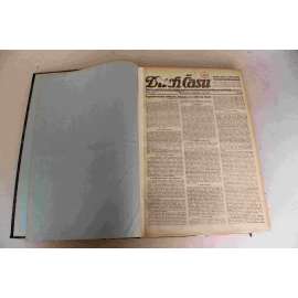 Duch Času. Časopis Československé sociální demokracie pro Moravu a Slezsko 1920, roč. XXII. (Sociální demokracie, první republika, mj. Polsko-litevské příměří, 28. říjen - Ostrava, Rusko-polská válka, Výročí ruské sociální revoluce)