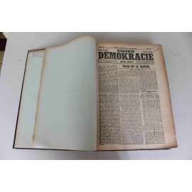 Národní demokracie 1923, roč. V. (červenec-prosinec) (noviny, deník, první republika, mj. Komunistický vrah ministra Rašína před soudem, Reparace, 28. říjen, Monarchistická revoluce v Německu propukla [pivní puč, Hitler], Javorina je Československá)