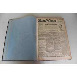 Duch Času. Časopis Československé sociální demokracie pro Moravu a Slezsko 1929, roč. XXXI (Sociální demokracie, první republika, mj. Rakouský kabinet odstoupil, Pro odzbrojení, Boj Němců o snížení reparací, Gajda odsouzen)
