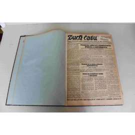 Duch Času. Časopis Československé sociální demokracie pro Moravu a Slezsko 1932, roč. XXXIV. (Sociální demokracie, první republika, mj. Dvacet předáků komunistických vyloučeno [Zinověv], Bouře v Belfastu, Německo chce také zpět kolonie, 28. říjen)