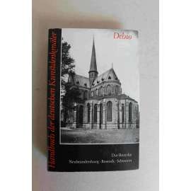 Die Bezirke Neubrandenburg, Rostock, Schwerin (Handbuch der deutschen Kunstdenkmäler) (Umělecké památky, Německo, architektura, sochařství, mj. C. D. Friedrich, K. F. Schinkel, M. Müller)