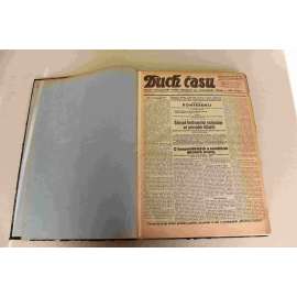 Duch Času. Časopis Československé sociální demokracie pro Moravu a Slezsko 1930, roč. XXXII. (Sociální demokracie, první republika, mj. Východní Halič, 28. říjen - Ostrava, Povodně na Ostravsku, K volbám v Rakousku, Po Trockém padá Rykov)