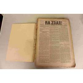 Na zdar! 1925, roč. XXXI (noviny, týdeník, hornictví, mj. Kladensko, Rosicko,Třídní boj!, Komunism a my horníci, Komunisté na Ostravsku podali majitelům dolů nové mzdové požadavky, Stávka na Ostravsku) Na zdar! 1925, roč. XXXI (noviny, týdeník, hornictví, mj. Kladensko, Rosicko,Třídní boj!, Komunism a my horníci, Komunisté na Ostravsku podali majitelům dolů nové mzdové požadavky, Stávka na Ostravsku)