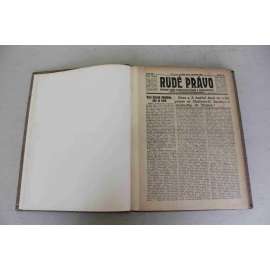 Rudé právo 1923, roč. IV. (červenec-srpen) (noviny, první republika, komunismus, mj. Alois Rašín [Šoupal - atentátník], Náš Hus, Státní finance ČSR, Přípravy k válce, Vážná situace v Německu, Německá krise, Stávka horníků)