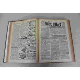 Rudé právo 1923, roč. IV. (listopad-prosinec) (noviny, první republika, komunismus, mj. Pokus o monarchistický převrat v Bavorsku [Pivní puč - Adolf Hitler], Revoluční vření v Německu, Ven s korupční lihovou aférou!, Projev Mussoliniho)