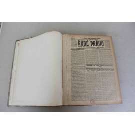 Rudé právo 1924, roč. V. (září-říjen) (noviny, první republika, komunismus, mj. Svědomí ruské emigrace, Boj proti drahotě, 28. říjen, Před válkou v Číně, Krveprolití v Trenčíně, Baxa u Mussoliniho)