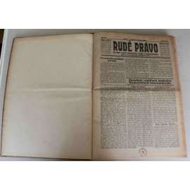 Rudé právo 1926, roč. VII. (březen-duben) (noviny, první republika, komunismus, mj. Mezinárodní den žen, Strašlivý výbuch granátů v Truhlářské ulici, Před jmenováním úřednické vlády, Benešovo dobrodružství, 1. máj.)