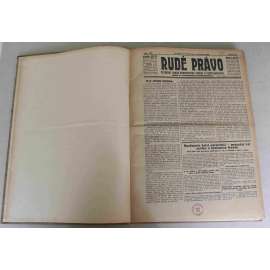 Rudé právo 1926, roč. VII. (červenec-srpen) (noviny, první republika, komunismus, mj. Sokolský slet a my, Hanobitelé památky M. J. Husa, Hrdinný boj anglických horníků, O Gajdu [Radola Gajda], Soudruh F. E: Džeržinský mrtev)