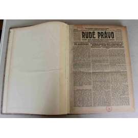 Rudé právo 1924, roč. V. (březen-duben) (noviny, první republika, komunismus, mj. Bedřich Smetana, Sociální demokraté usvědčení z lihové korupce, Benzinová aféra, Podkarpatská Rus - Švehlova porážka)