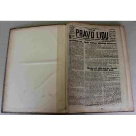 Staré Právo lidu; Rudé právo 1920 (září-říjen) (noviny, první republika, mj. Válka rusko-polská, Pompeje, Projevy našich organisací, Naše kritika o ruské revoluci, 28. říjen, Lenin o válce s Polskem)