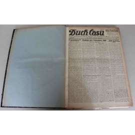 Duch Času. Časopis Československé sociální demokracie pro Moravu a obojí Slezsko 1924, roč. XXVI (noviny, Sociální demokracie, první republika, mj. Mnichovské nebezpečí [Hitler], Ochrana nájemníků, Masaryk studentstvu, E. Beneš, Sv. Jan Nepomucký)