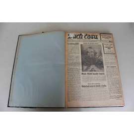 Duch času 1936, roč. XXXVIII. (noviny, první republika, Ostravsko, mj. Úředník sovětů agentem Gestapo, Smlouva Hitlerova Německa a Japonskem, Italsko-habešská válka, Německo hrozí zabráním Rakouska)