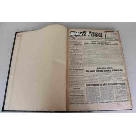 Duch času 1935, roč. XXXVII. (noviny, první republika, Ostravsko, mj. Goering ohlašuje připojení Gdanska, Dohoda Francie a ČSR s Ruskem, Kde vzalo Německo peníze na zbrojení?, Henleinovci operují s tendenční mapou)