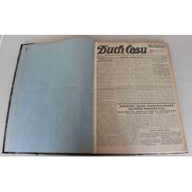 Duch Času. Časopis Československé sociální demokracie pro Moravu a Slezsko 1922, roč. XXIV (Sociální demokracie, první republika, mj. Kritická chvíle Evropy, O mír v Orientě, Vzpomínáme a manifestujeme! 28 říjen; Hospodářská krise)