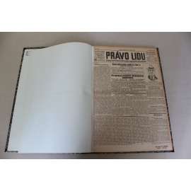 Právo lidu 1927, roč. XXXVI. (srpen) (noviny, deník, první republika, sociální demokracie, mj. President Coolidge, Poprava Sacco a Vanzetti, Zemská výstava ve Znojmě, Anny Ondráková, Slovesnko protestuje proti revisi míru trianonského)