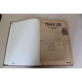 Právo lidu 1929, roč. XXXVIII (únor) (noviny, deník, první republika, sociální demokracie, mj. Trockij odjede do Turecka, Udržal nástupcem Švehlovým, Hugo Salus zemřel, Vraždící mrazy, Zkáza Maroldovy "Bitvy u Lipan")