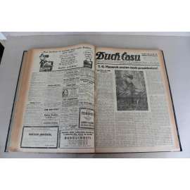 Duch Času. Časopis Československé sociální demokracie pro Moravu a Slezsko 1927, roč. XXIX. (Sociální demokracie, první republika, mj. T. G. Masaryk opět zvolen presidentem, Jan Herben, Fašistické krveprolití v Berouně, Dělnická Olympiada, Zborov)