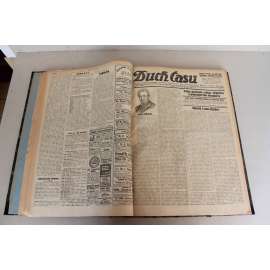 Duch Času. Časopis Československé sociální demokracie pro Moravu a Slezsko 1924, roč. XXVI. (Sociální demokracie, první republika, mj. Lenin mrtev, Trocký v odboji proti bolševikům?, Wilson úmrtí, Připojení Rakouska k Německu zase straší)