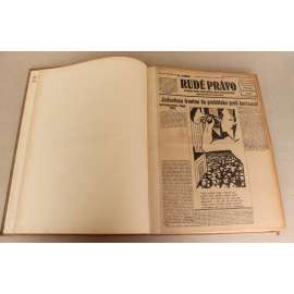 Rudé právo 1928, roč. IX. (květen-červen) (noviny, první republika, komunismus, mj. Jednotou frontou do protiútoku proti buržoasii, 1. Máj, Všechny zprávy o II. Spartakiadě jsou konfiskovány!, Proti vydání Bely Kuna, Katastrofa v Revoluční třídě)