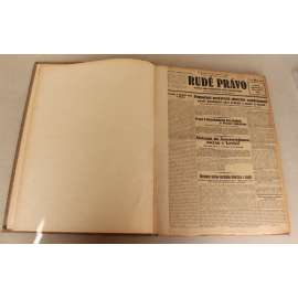 Rudé právo 1932, roč. XIII (září-říjen) (noviny, první republika, politika, mj. Papenova vláda chce ozbrojení a opevnění Německa, Kasa těžařů - oltář vlasti, Stávka slevačů ve Waltrovce, Rub Podbrdska, Policie zastavuje klub přátel SSSR)