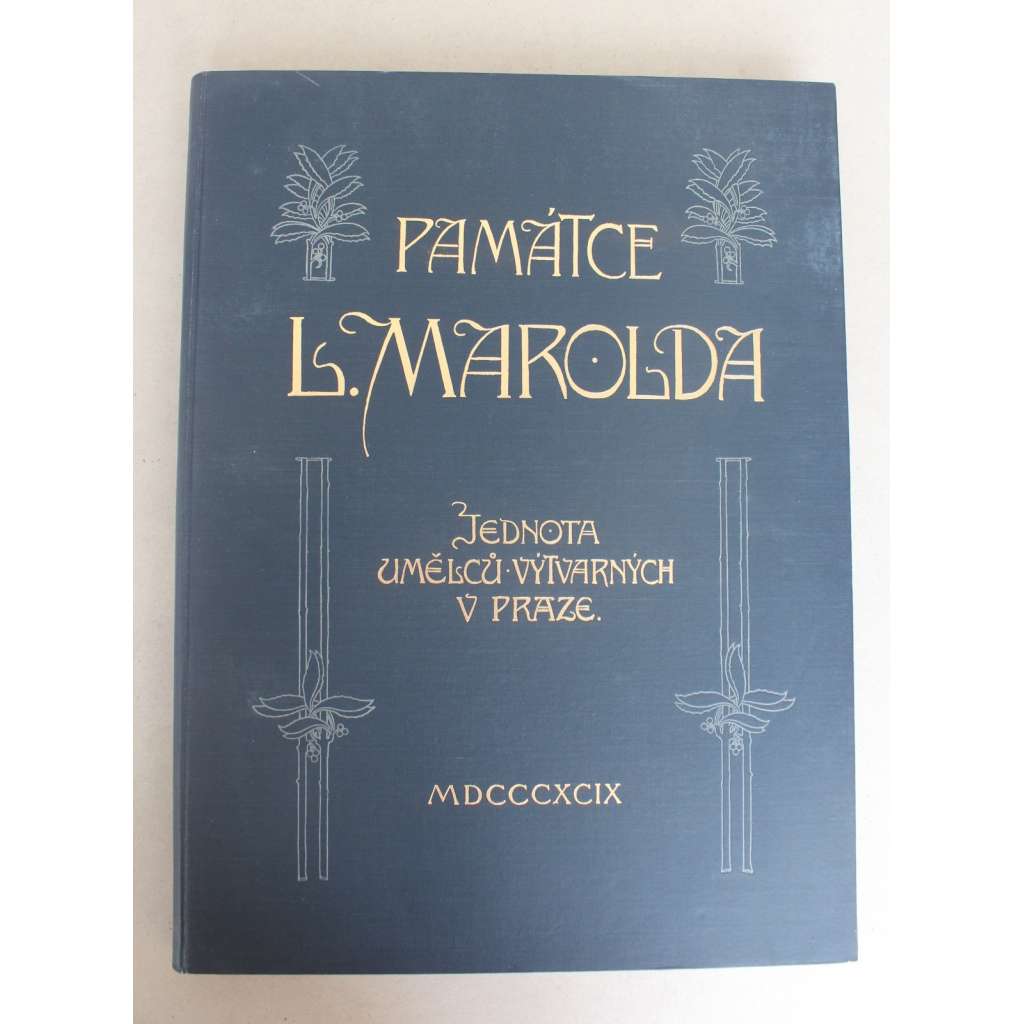 Památce L. Marolda (Luděk Marold, secesní malířství, portréty, secese; secesní vazba)