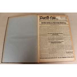 Duch času 1932, roč. XXXIV. (noviny, první republika, Ostravsko, mj. Divoká stávka na Ostravsku ukončena, Německo volí dnes presidenta, Po rozpuštění Hitlerovy soukromé armády, Svátek práce na Ostravsku)
