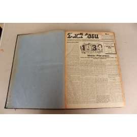 Duch času 1933, roč. XXXVI. (noviny, první republika, Ostravsko, mj. Osazenstvo Dolu Nelson zahynulo!, Baťa proti Englišovi, Karel Čapek, Příšerný doklad zhovadilosti hitlerovců, Občanská válka v Rakousku pokračuje)