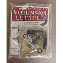 Vojenská letadla. Kolekce kovových modelů (letadlo, letectví, modely, hračky - Model Bristol Bulldog, RAF)