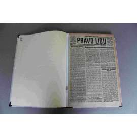 Právo lidu 1922, roč. XXXI (červen) (noviny, deník, první republika, sociální demokracie, mj. Kladno, Hoover o americké politice vůči Rusku, Slavný Rembrandtův obraz ukraden, Z Podkarpatské Rusi, Haagská konference)