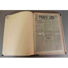 Právo lidu 1924, roč. XXXIII (červen) (noviny, deník, první republika, sociální demokracie, mj. Hradec Králové, Po atentátu na dra Seipela, Bolševici a cla, Rudé právo eldorádem podvodníků, Fašistické methody, Pan Mussolini se omývá)