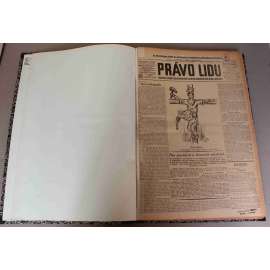 Právo lidu 1927, roč. XXXVI. (leden) (noviny, deník, první republika, sociální demokracie, mj. II. Dělnická Olympiada, Gajda vůdce fašistů, Interview Národních Listů, Lidový dům v Praze, Konec komunistické strany v Rakousku)