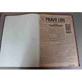 Právo lidu 1927, roč. XXXVI. (červen) (noviny, deník, první republika, sociální demokracie, mj. Masaryk vyhlašuje politickou amnestii, O. Gutfreund - úmrtí, Dělnická Olympiada, Hromadné popravy monarchistů v Rusku, Poselství pres. T. G. Masaryka)